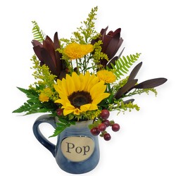 Grandpa's Mug from Flowers by Ramon of Lawton, OK